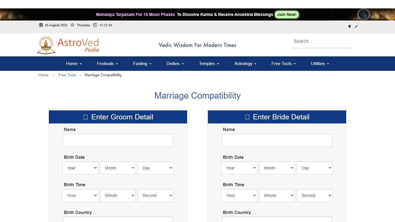 Marriage Compatibility by Date of Birth, Marriage Calculator, Name ...