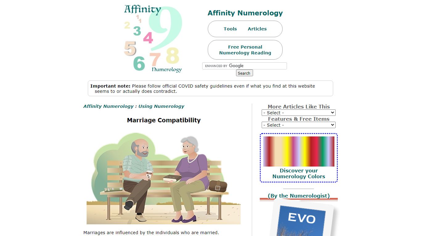Marriage Compatibility - affinitynumerology.com